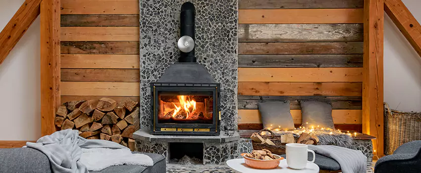 Thelin Hearth Products Direct Vent Gas Stove Fireplace Inspection in Enid, Oklahoma